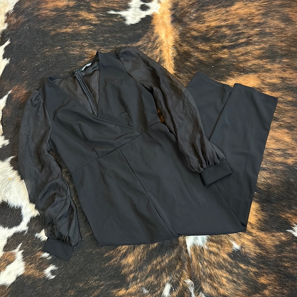 Black jumpsuit